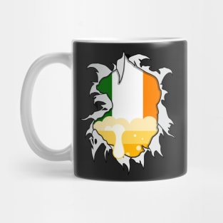 Irish Flag and Beer Mug